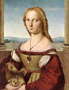 Lady with a Unicorn dfg RAFFAELLO Sanzio